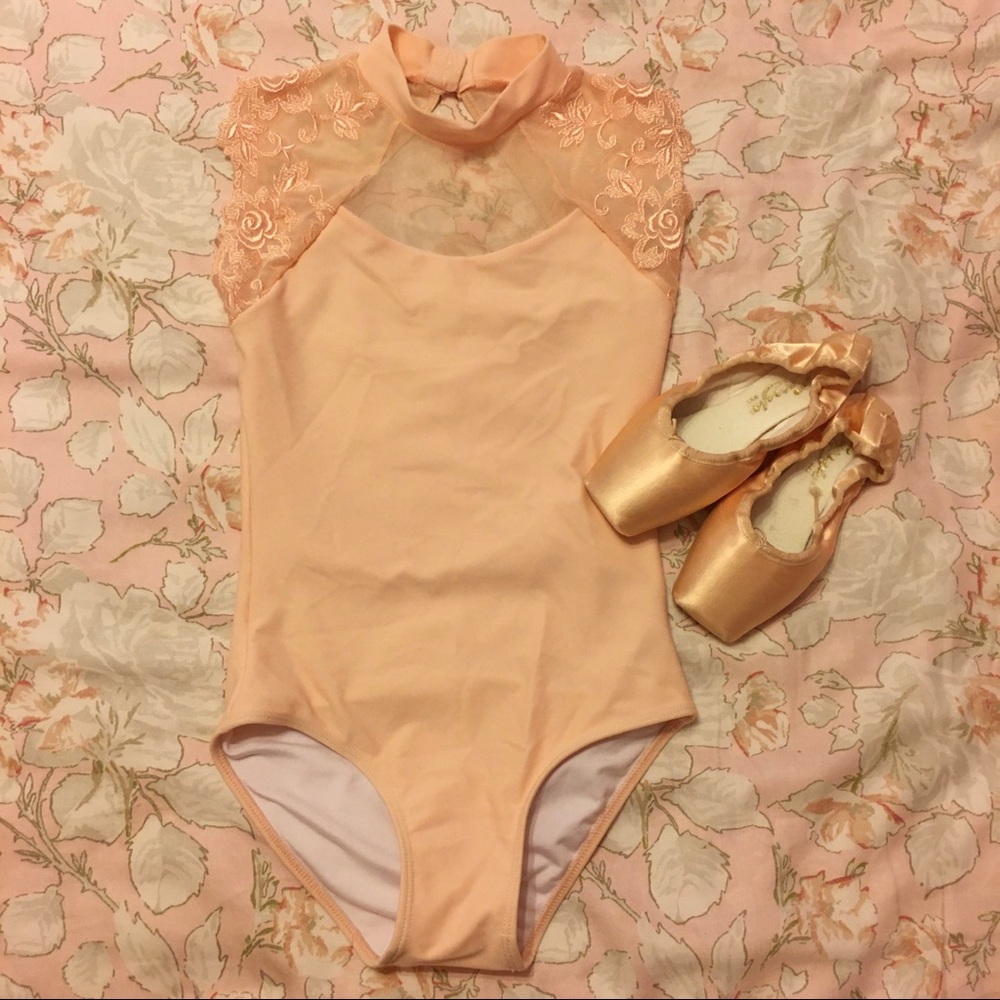 Ballet Rosa Berenice leotard pink lace